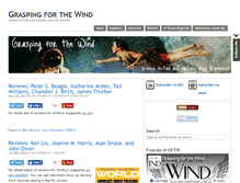 Tablet Screenshot of graspingforthewind.com